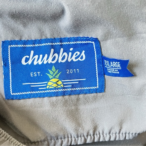 Chubbies Everywear Performance 6 Inch Shorts Size XXL Mens Gray Stretch Athletic - Picture 5 of 7